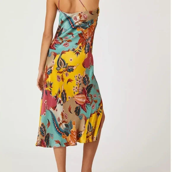 NWOT - Bl-nk One-Shoulder Slip Dress - Picture 5 of 9